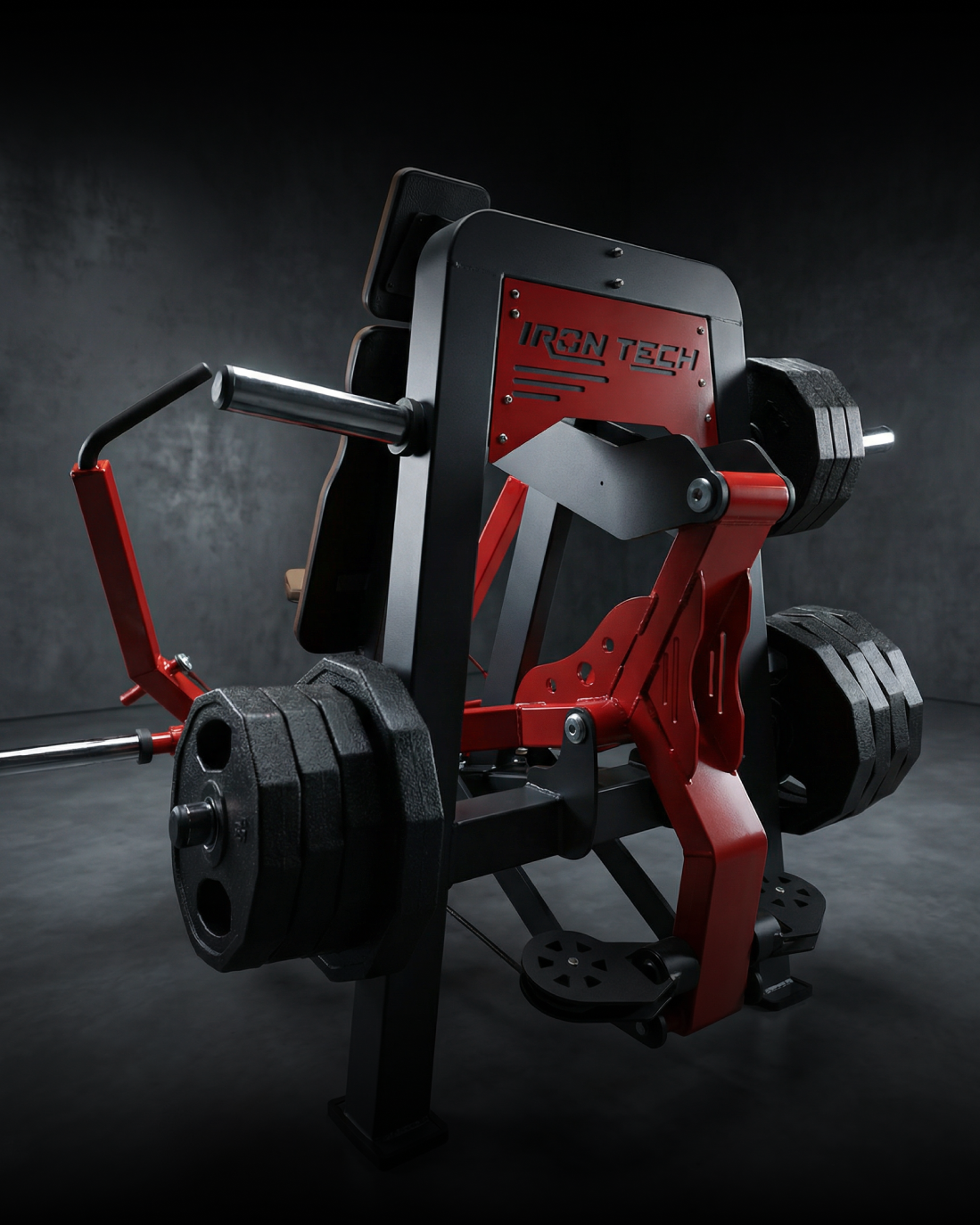 Bi-Articulated Decline Bench Press